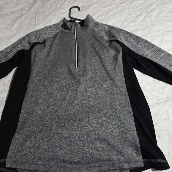 Clavin Klien Womans L-Gray Black Cowl Neck Sweaters - Picture 3 of 4